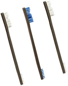Otis 3-Pack Ap Brushes 2 White Nylon 1 Blue Nylon ( 12 per Case )