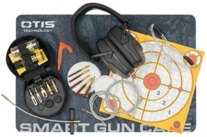 Otis GFNSB1 Shooting Bundle Includes Otis Tactical Cleaning Kit .17 Cal-12 Gauge/Eye Protection/Ear Protection/Cleaning Matte