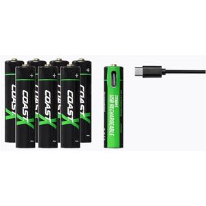 ZXAAA Rechargeable Battery Pack ZXAAA Rechargable Battery 8-PACK