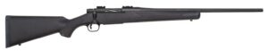Mossberg 28085 Patriot Full Size 350 Legend 4+1 22" Matte Blued Fluted Barrel, Drilled & Tapped Matte Blued Stainless Steel Receiver, Black Fixed