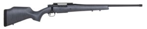 Mossberg 28101 Patriot Long Range Hunter 308 Win Caliber with 5+1 Capacity, 22" Barrel, Threaded/Fluted Matte Blued Metal Finish & Sniper Gray