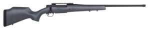 Mossberg 28102 Patriot Long Range Hunter 300 Win Mag Caliber with 3+1 Capacity, 24" Threaded/Fluted Barrel, Matte Blued Metal Finish & Sniper Gray