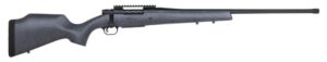 Mossberg 28104 Patriot Long Range Hunter 6.5 PRC Caliber with 4+1 Capacity, 24" Threaded/Fluted Barrel, Matte Blued Metal Finish & Sniper Gray