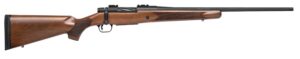 Mossberg 28137 Patriot Walnut Full Size 350 Legend 4+1 22" Matte Blued Fluted Barrel, Matte Blued Stainless Steel Receiver Drilled & Tapped
