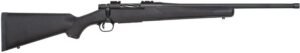 Mossberg 28175 Patriot Full Size 400 Legend 4+1 20" Matte Blued Threaded Barrel, Matte Blued Drilled & Tapped Stainless Steel Receiver, Fixed