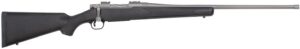 Mossberg 28245 Patriot Full Size 6.5 PRC 4+1 24" Stainless Cerakote Fluted Threaded Barrel, Drilled & Tapped Stainless Cerakote Receiver, Black