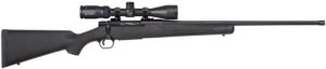 Mossberg 28246 Patriot with Optic 450 Bushmaster 4+1 20" Matte Blued Threaded Barrel, Matte Blued Drilled & Tapped Receiver, Fixed Black Synthetic