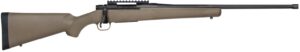 Mossberg 28255 Patriot Predator Full Size 350 Legend 4+1 20" Matte Blued Fluted Threaded Barrel, Matte Blued Picatinny Rail Receiver, Fixed Flat Dark