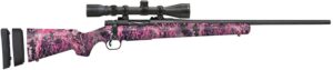 Mossberg 28258 Patriot Super Bantam with Optic 350 Legend 4+1 22" Matte Blued Fluted Threaded Barrel, Matte Blued Drilled & Tapped Receiver