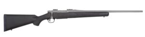 Mossberg 28260 Patriot Full Size 350 Legend 4+1 22" Stainless Cerakote Fluted Barrel, Drilled & Tapped Stainless Cerakote Stainless Steel