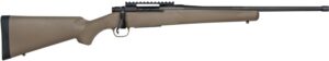 Mossberg 28263 Patriot Predator Full Size 400 Legend 4+1 20" Matte Blued Threaded Barrel, Matte Blued Picatinny Rail Receiver, Fixed Flat Dark Earth