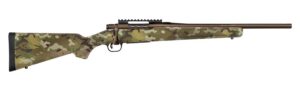 Mossberg 28276 Patriot Compact 308 Win 5+1 18" Patriot Brown Cerakote Threaded Bull Barrel, Patriot Brown Cerakote Steel Receiver with Picatinny Rail