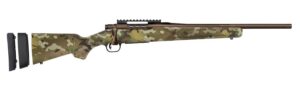 Mossberg 28281 Patriot Super Bantam Youth 350 Legend 4+1 18" Patriot Brown Cerakote Threaded Bull Barrel, Patriot Brown Cerakote Steel Receiver