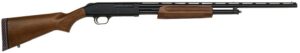 Mossberg 50104 500 All Purpose Full Size 410 Gauge Pump 3" 5+1 24" Blued Vent Rib Barrel, Blued Integral Scope Mount Steel Receiver, Fixed Hardwood