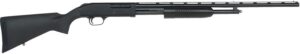 Mossberg 50112 500 Bantam Youth 410 Gauge Pump 3" 5+1 24" Blued Vent Rib Barrel, Blued Steel Receiver, Fixed Black Synthetic Stock, Right Hand, Fixed