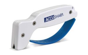 Accusharp Knife Shrpnr White