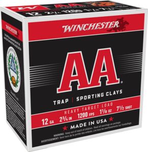 Winchester Ammunition Ammo AAM127 AA Heavy 12Gauge 2.75" 1 1/8oz 7.5Shot 25 per Box/10 Case