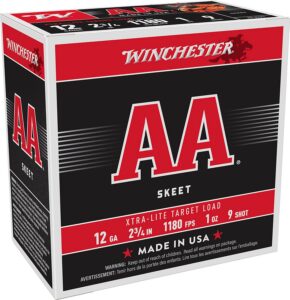 Winchester Ammunition Ammo AAL129 AA Xtra-Lite 12Gauge 2.75" 1oz 9Shot 25 per Box/10 Case
