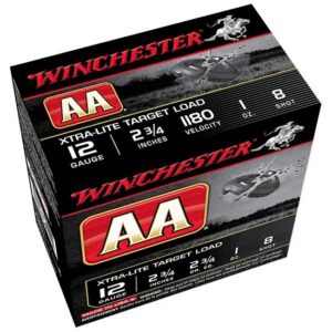 Winchester Ammunition AA ExLtTrgt 12 Gauge 2.75" 1oz 2.75dr #8