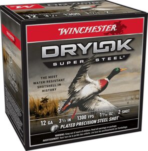Winchester Ammunition Ammo XSM12L2 Drylok Super Steel Magnum 12Gauge 3.50" 1 9/16oz 2Shot 25 per Box/10 Case