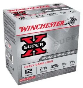 Winchester Ammunition SuperX 12 Gauge 2.75" 1-1/8oz HG #7.5