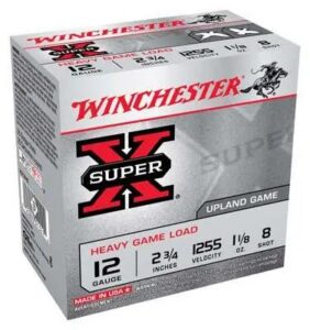 Winchester Ammunition SuperX 12 Gauge 2.75" 1-1/8oz HG #8