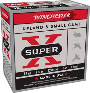 Winchester Ammunition Ammo XU126 Super X Game Load 12Gauge 2.75" 1oz 6Shot 25 per Box/10 Case