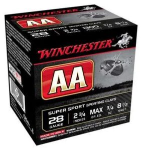 Winchester Ammunition AA SptClay 28 Gauge 2.75" 3/4oz Maxdr #8.5