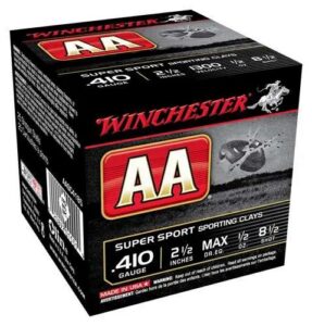 Winchester Ammunition AA SptClay 410 Gauge 2.50" 1/2oz Maxdr #8.5