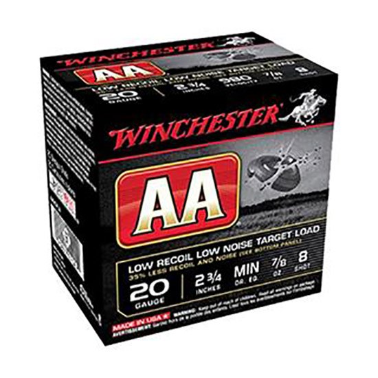 Winchester Ammunition Aa Low Recoil Low Noise 20 Gauge 2-3/4'' #8 Shot Shotgun Ammo Aa Low Recoil Low Noise 20 Gauge 2-3/4'' 7/8OZ #8 Shot 25/BOX - Image 3