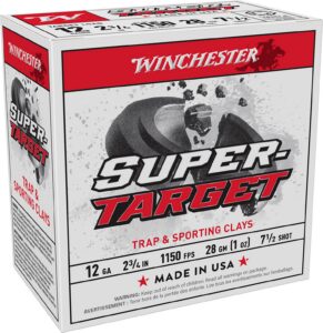 Winchester Ammunition Super Target 12 Gauge 2-3/4'' 7.5 Shot 1150 Fps Shotgun Ammo Super Target 12 Gauge 2-3/4'' 1OZ #7.5 Shot 25/BOX