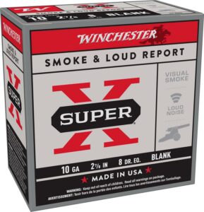 Winchester Ammunition Ammo XBP10W Super X Blank 10Gauge 2.87" 25 per Bx/10 Case
