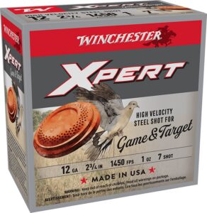 Winchester Ammunition Ammo WE12GTHV7 Xpert Game & Target 12Gauge 2.75" 1oz 7Shot 25 per Box/10 Case