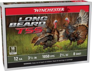 Winchester Ammunition Longbeard Tss 12G 3.5" 8 Shot 5-Round Bx 50-Round Case