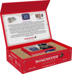 Winchester Ammunition Ammo WEX12250 USA 250th Commemorative Box Series 12Gauge 3" 1 1/8oz 2Shot 10 per Box/6 Case