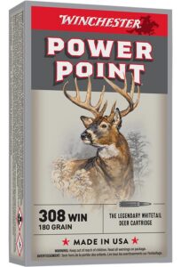 Winchester Ammunition Ammo X3086 Power-Point 308Win 180gr 20 per Box/10 Case