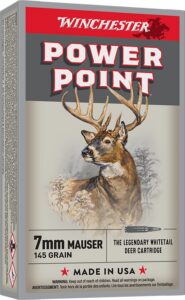 Winchester Ammunition Ammo X7MM1 Super X 7mmMauser 145gr Power Point 20 per Box/10 Case