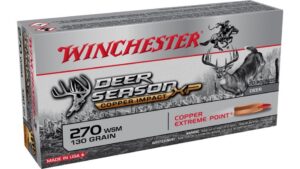Winchester Ammunition Copper Impact 270 WSM 130 Gr Lead Free X270SCLF
