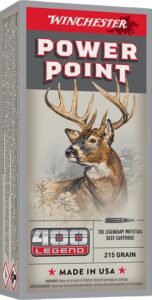 Winchester Ammunition Ammo X4001 Power-Point 400Legend 215gr 20 per Box/10 Case