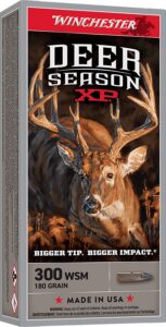 Winchester Ammunition Ammo X300SDS2 Deer Season XP 300WSM 180gr 20 per Box/10 Case