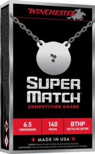 Winchester Ammunition Super Match® 6.5 Creedmoor BTHP Rifle Ammo Super Match 6.5 Cm 140GR BTHP 20/BOX