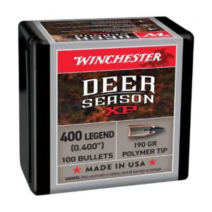 Bullets 400 LEGEND DEER SEASON XP 190 GR 100 Count