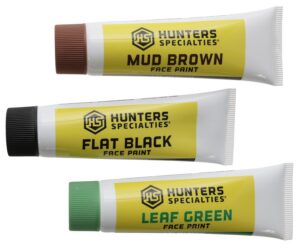 Hunters Specialties 00268 Woodland Camo Creme Makeup Kit 3 Tubes