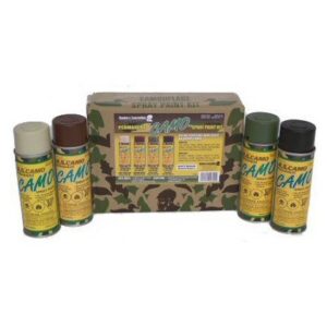 Hunters Specialties Camo Spray Paint Kit W Stencil