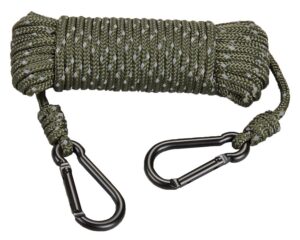 Hunters Specialties 00775 Reflective Rope Olive Drab 30' Long