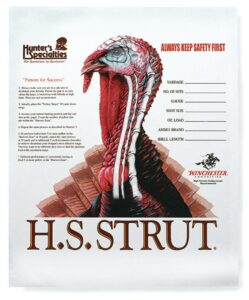 Hunters Specialties 06850 Turkey Hanging Paper 11" X 11" Turkey 12 per Pack