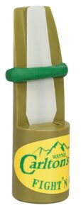 Hunters Specialties Wayne Carlton's Calls WCC-70037 Fight'N Cow Open Call Cow Sounds Attracts Elk Green Plastic