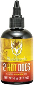 Hunters Specialties HS-BB-200053 Buck Bomb 2 Hot Does Deer Attractant Doe in Estrus Scent 4 Oz