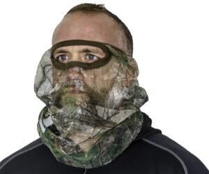 Hunters Specialties HS Strut 100121 3/4 Face Mask Realtree Edge Mesh OSFA