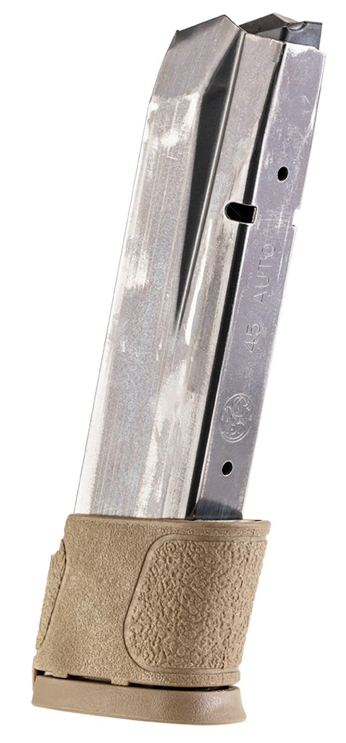 Smith & Wesson & Wesson 194770000 M&P 14-Round 45ACP Brown Floor Plate Steel
